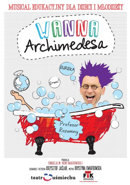Wanna Archimedesa - musical dla dzieci i młodzieży
